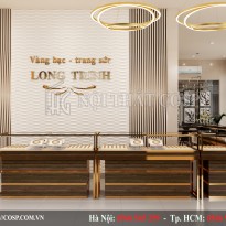 Thiết Kế Nội Thất Tiệm Vàng Đức Minh – Cần Thơ